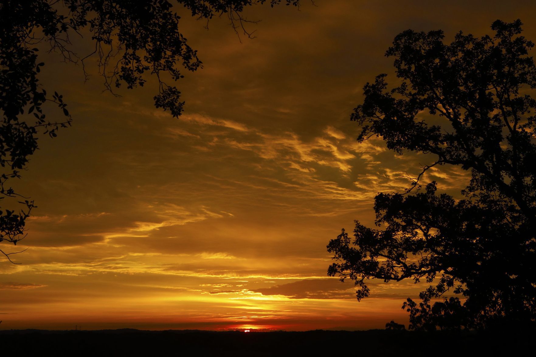 Sunrise over the Big River Valley